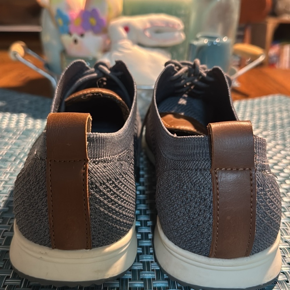 IZOD Men's Grey Breeze Oxford Casual Shoes Sz 9M - Picture 3 of 5